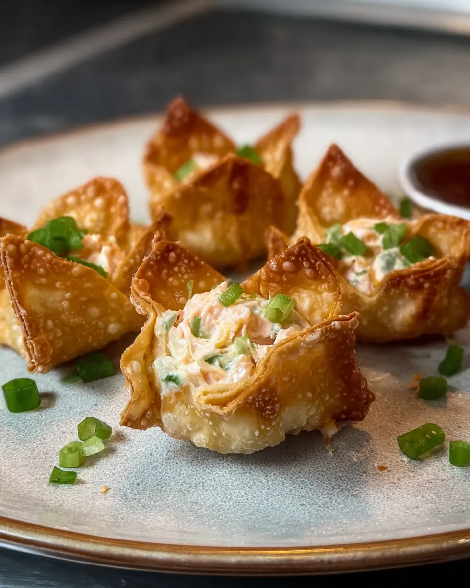 Crab Cream Cheese Wontons: Easy Indulgence for Food Lovers