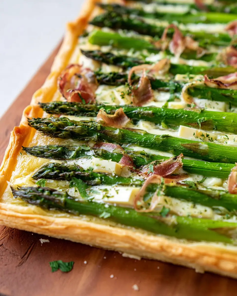 Puff Pastry Asparagus Tart: Easy & Delicious Family Favorite