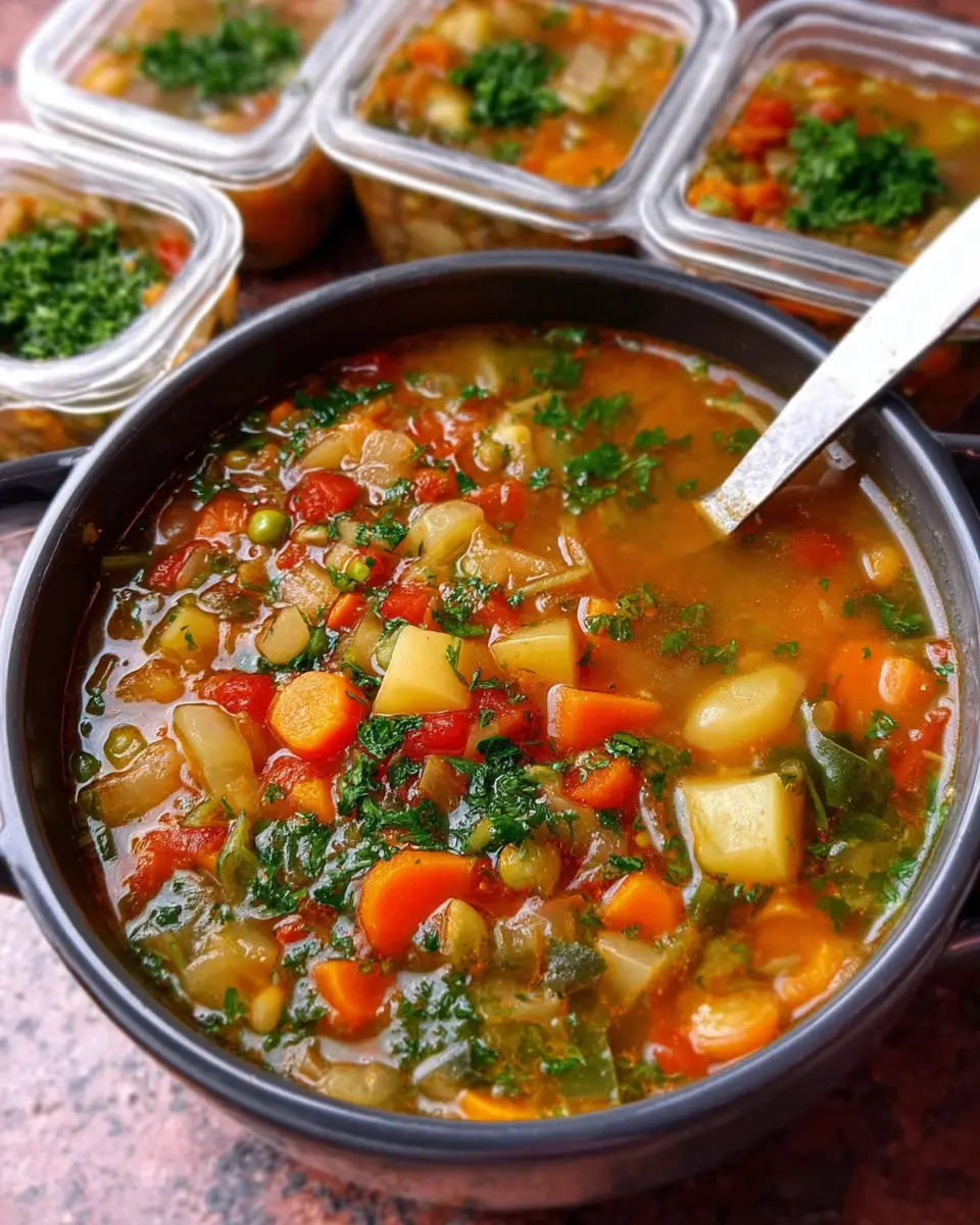 Vegetable Soup Batch Cooking Trend: Easy Recipes for Healthy Meals