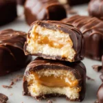 3 Ingredient Homemade Twix Bites