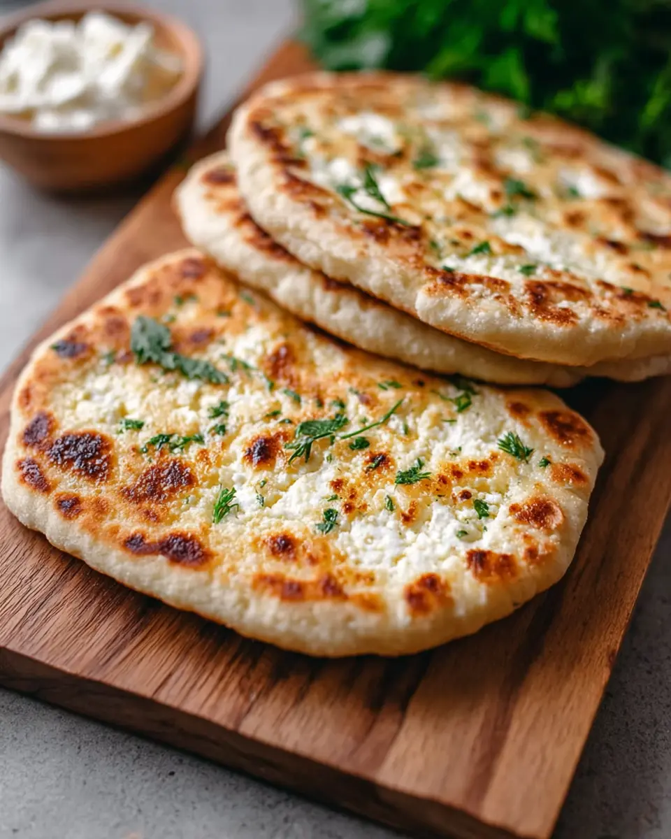 2-Ingredient Cottage Cheese Flatbread: Easy & Delicious Homemade Delight