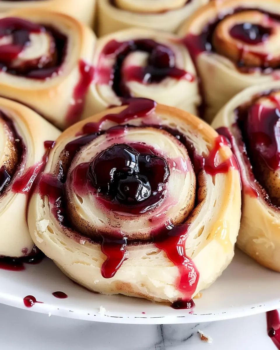 Cherry Cinnamon Rolls: Indulgent Recipe with Homemade Filling