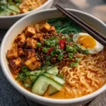 Miso Peanut Ramen Bowls