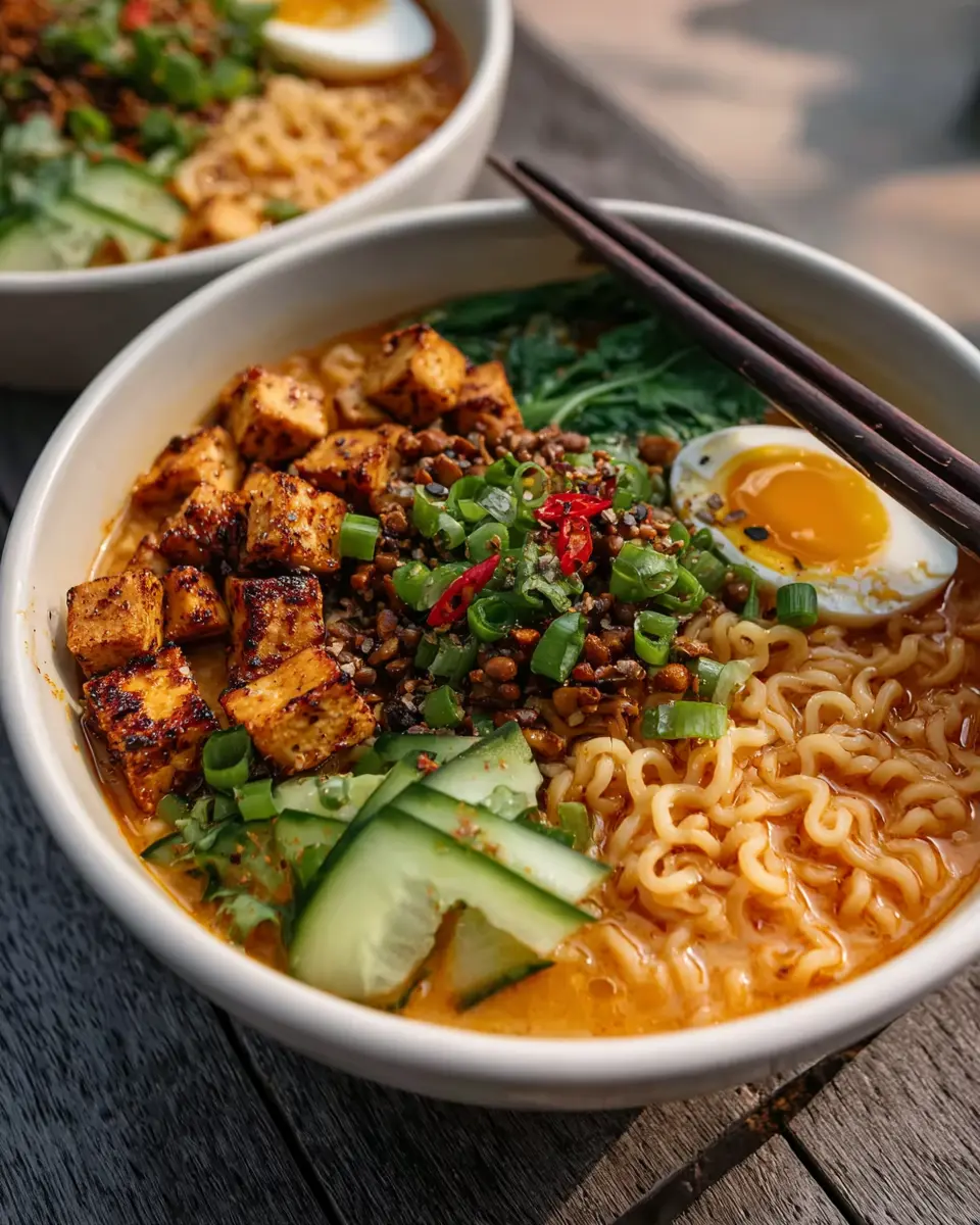 Miso Peanut Ramen Bowls: Easy Comfort Food for Any Night