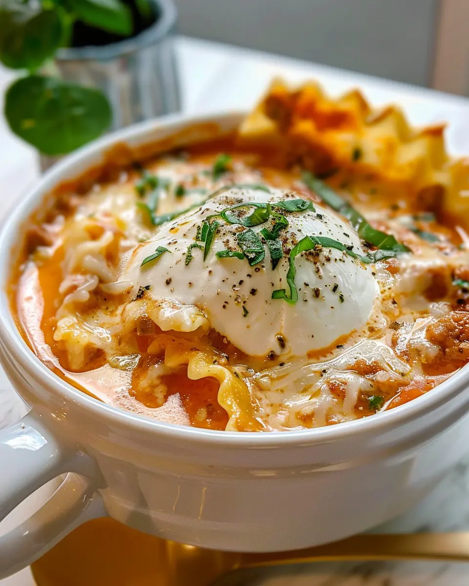 Creamy Lasagna Soup: Indulgent Comfort Food Made Easy
