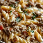 Creamy Rotel Pasta with Ground Beef for Cozy Weeknight Dinners