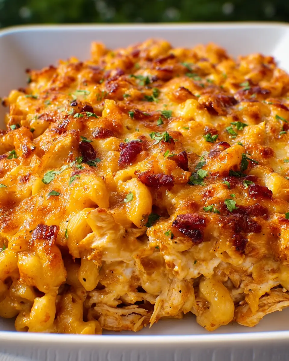 BBQ Chicken Mac and Cheese Casserole: An Indulgent Family Favorite