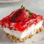 Strawberry Jello Pretzel Salad