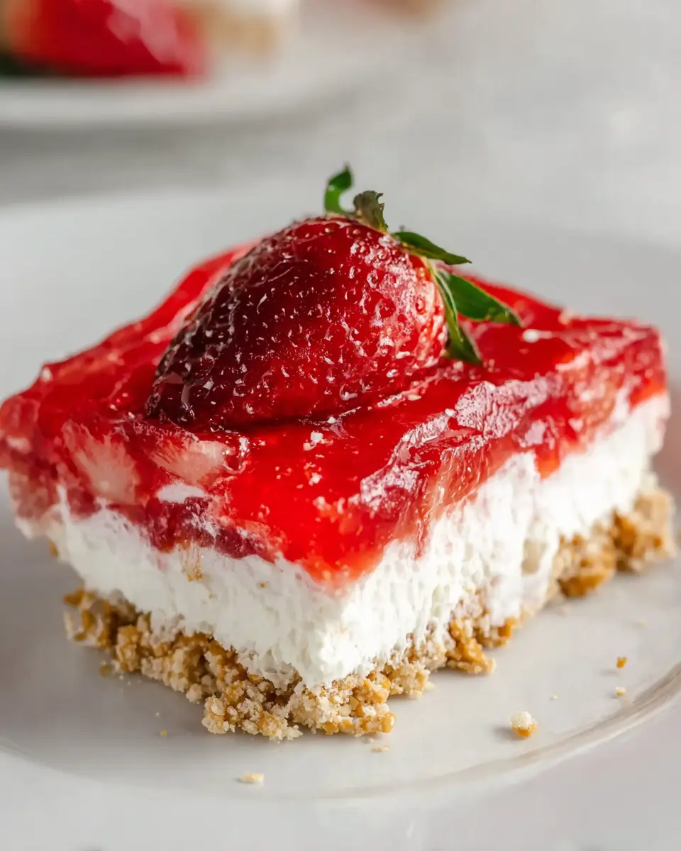 Strawberry Jello Pretzel Salad: The Easy, Indulgent Treat You Need