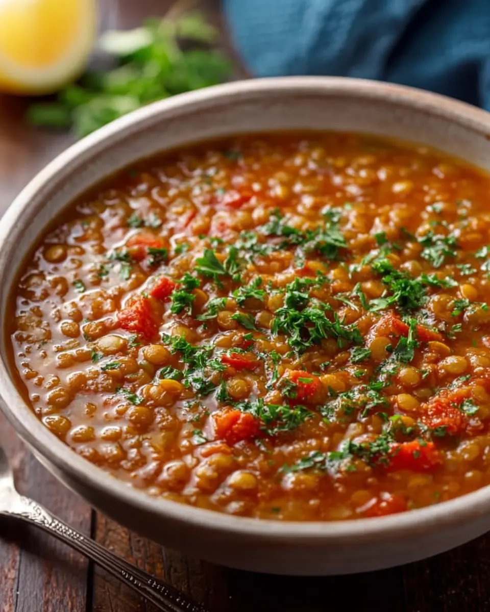 Lentil Soup Moroccan Style: Easy Comfort Food for All Seasons