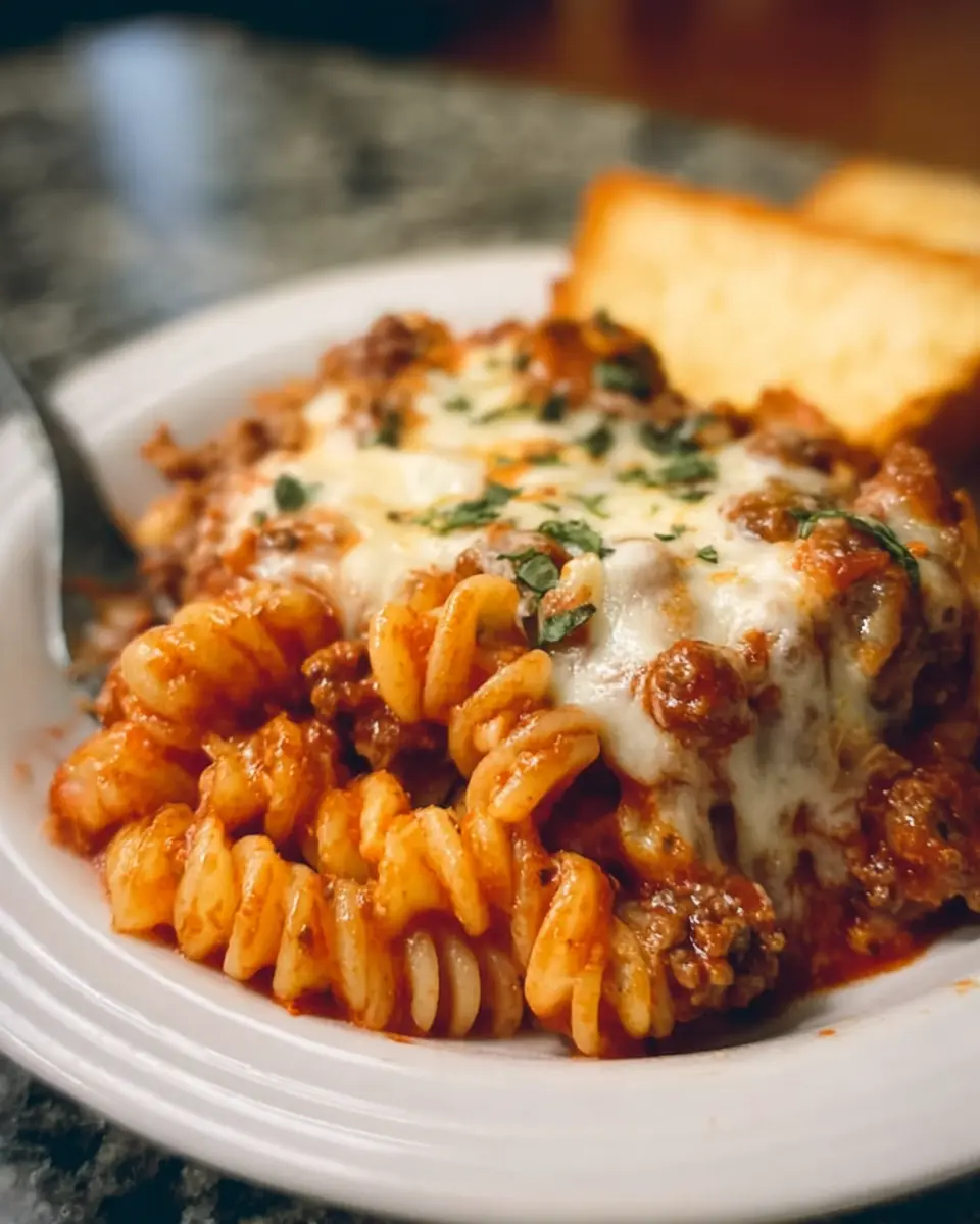 Slow Cooker Cheesy Beef Pasta Bake: Easy Comfort Food Delight