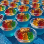 Gummy Bear Pool Party Cups
