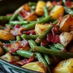 Country Ranch Green Beans ‘and Potatoes with Bacon