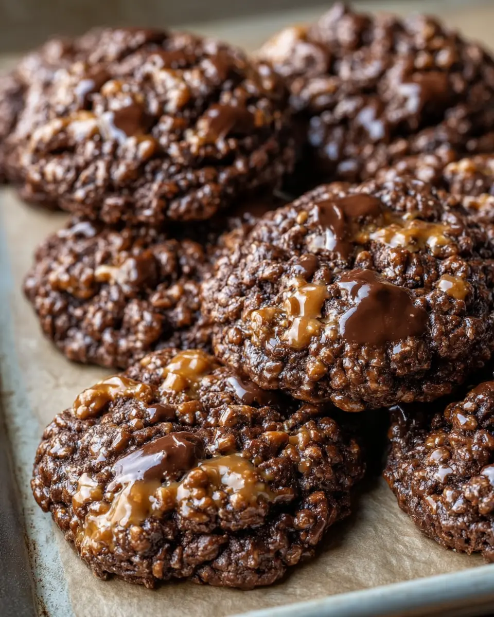 Chocolate Caramel Crunch Cookies: Indulgent Treat for Your Sweet Tooth