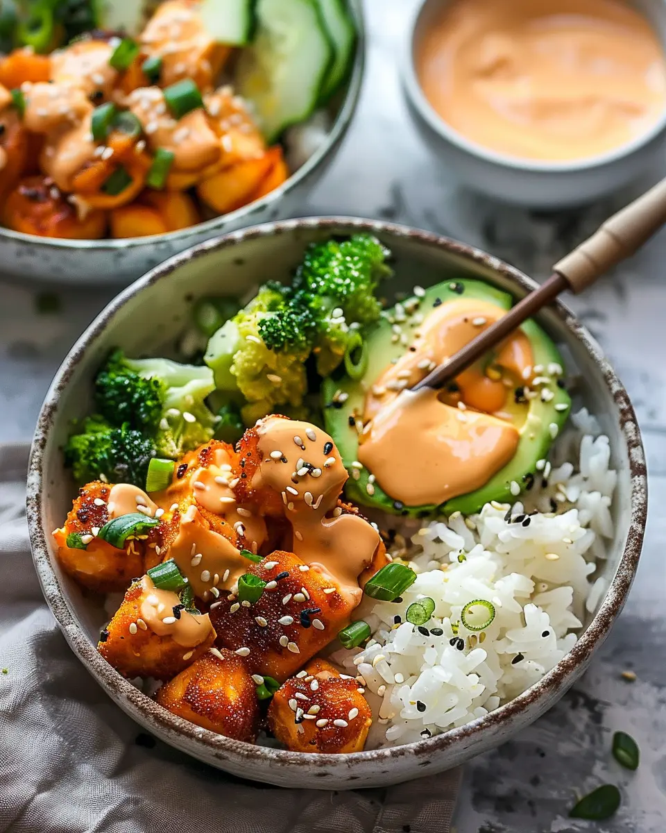 Bang Bang Salmon Bites Bowls: Easy, Flavorful & Satisfying Meal