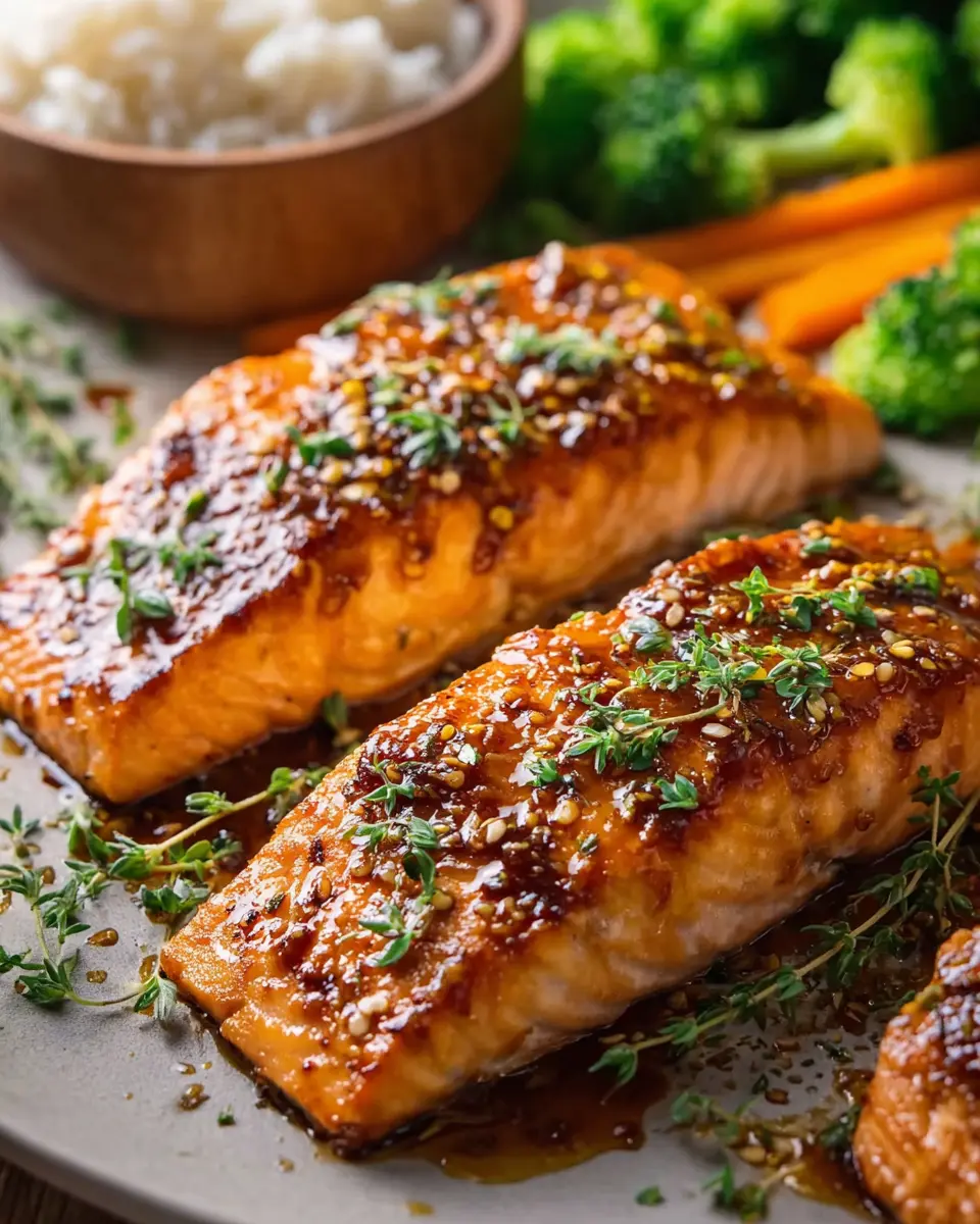 Maple Mustard Glazed Salmon: A Deliciously Easy Dinner Recipe