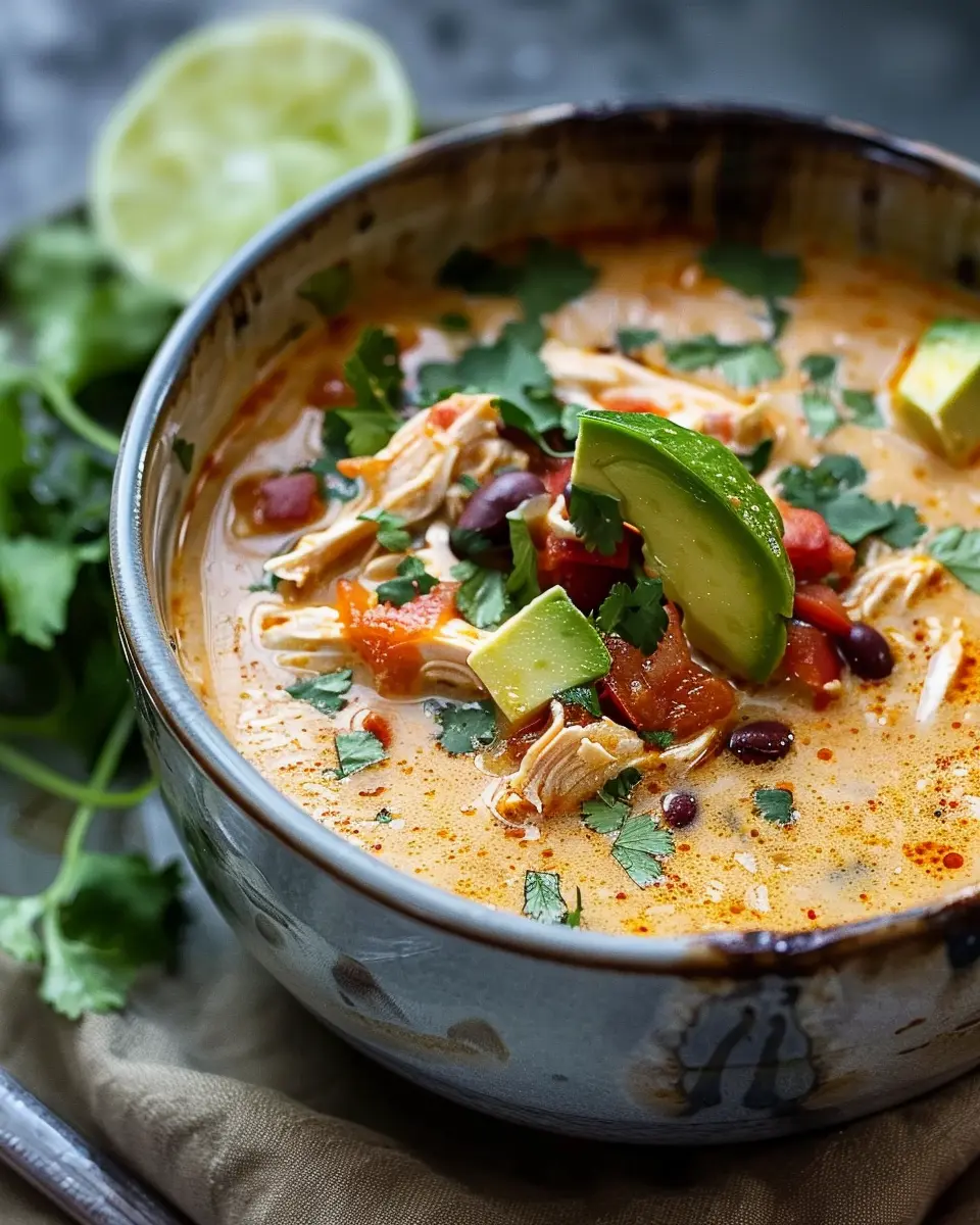Creamy Chicken Enchilada Soup: An Easy One-Pot Family Favorite