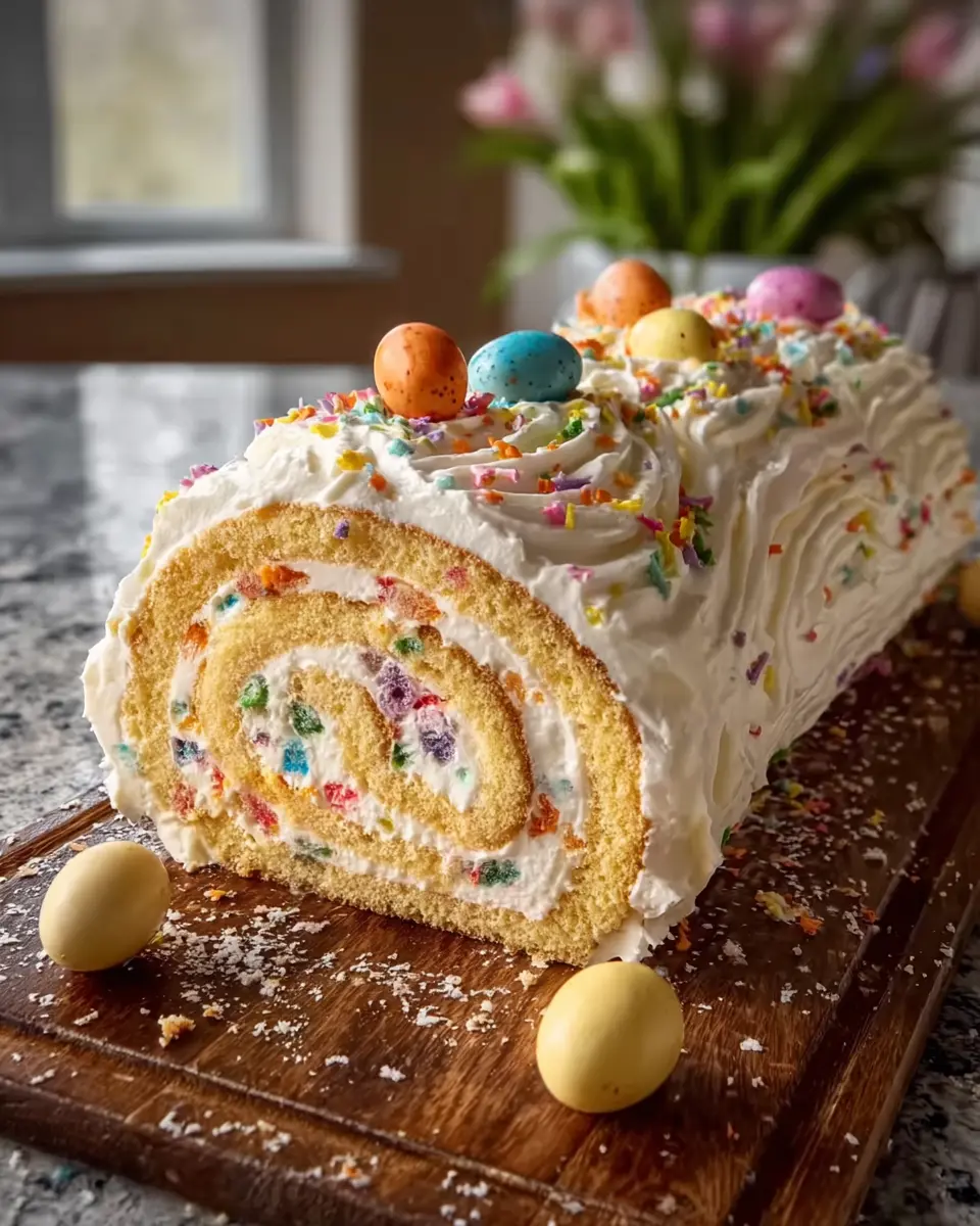 Easter Cake Roll: Easy Recipe for a Sweet Family Treat
