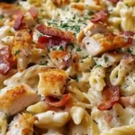 Chicken Bacon Ranch Pasta