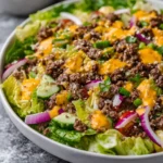 Big Mac Salad Low Carb