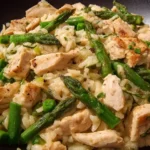 Risotto with Chicken and Asparagus
