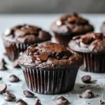 Double Chocolate Chip Muffins
