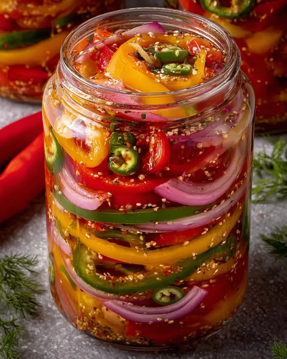 Pickled Peppers and Onions: Easy Homemade Flair for Your Meals