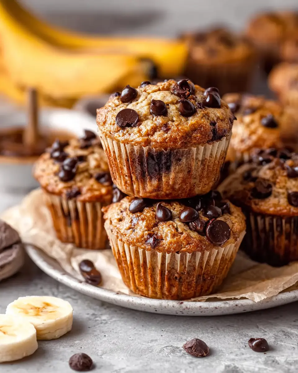 Healthy Banana Cinnamon Greek Yogurt Breakfast Muffins You’ll Love