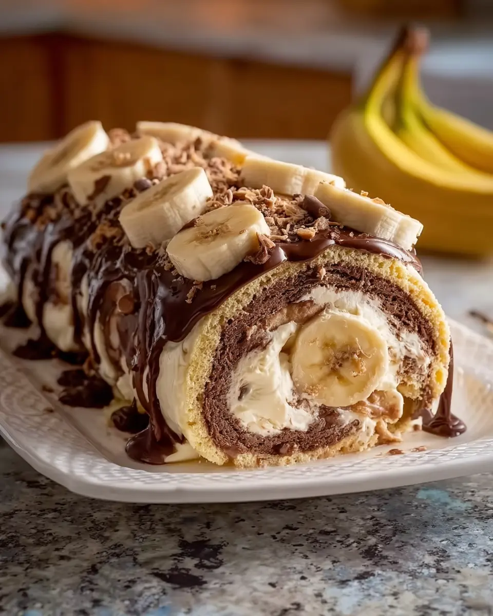 Banana Chocolate Dream Roll: The Easy Indulgence You Need