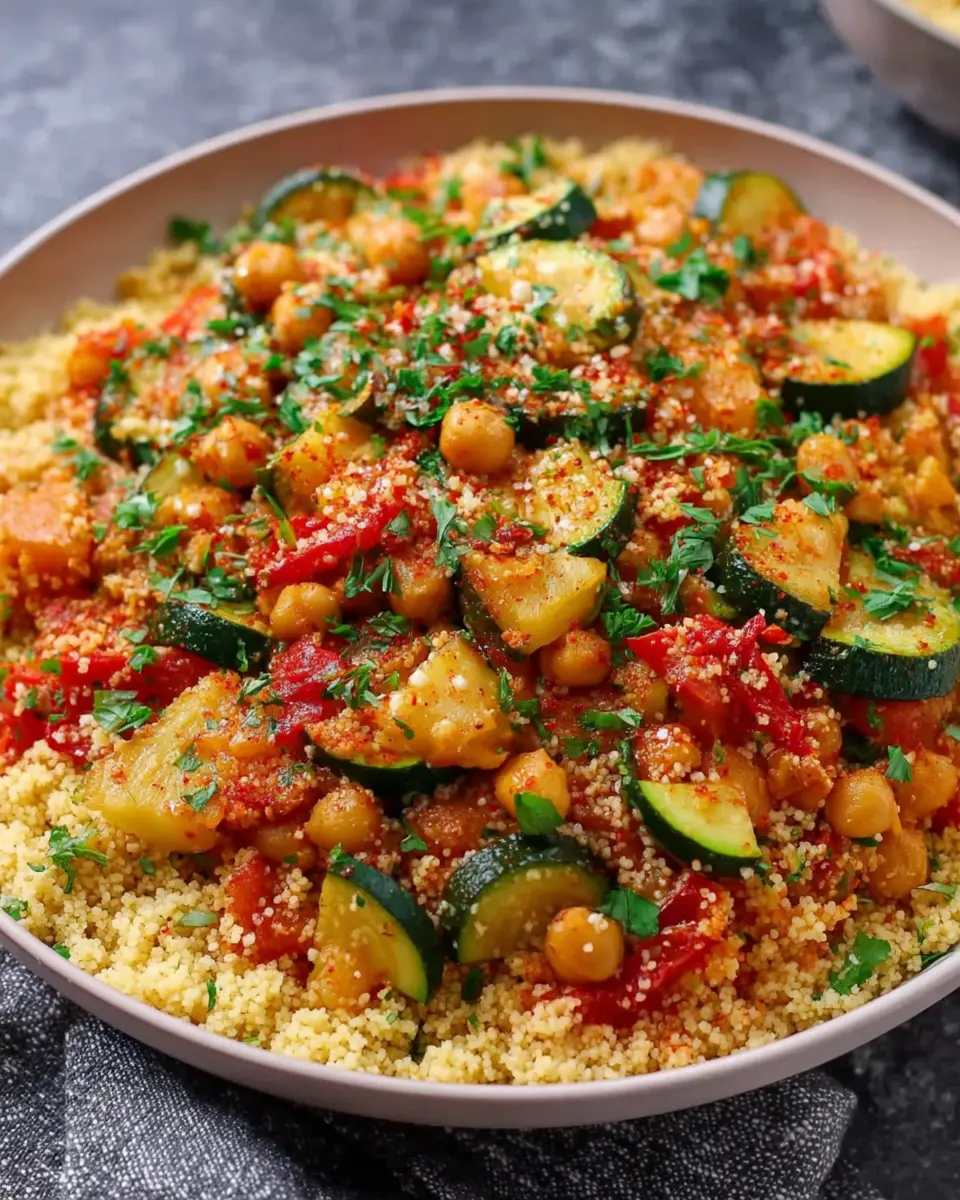 Vegetable Couscous Moroccan Style: Easy Recipe for Home Chefs