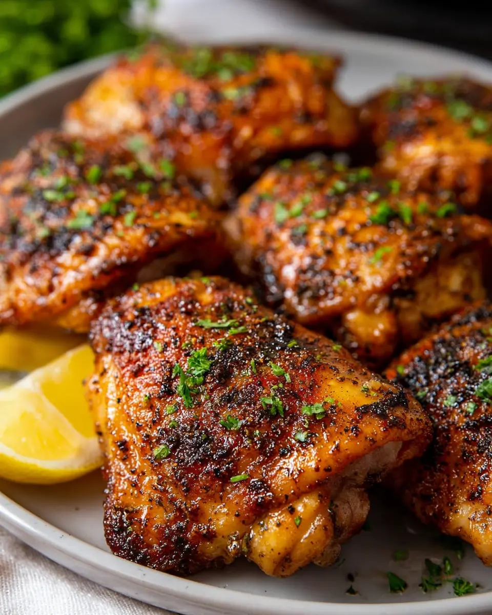 Air Fryer Chicken Thighs: Juicy &amp; Easy Weeknight Delight