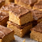 Peanut Butter Lunch Lady Cookie Bars