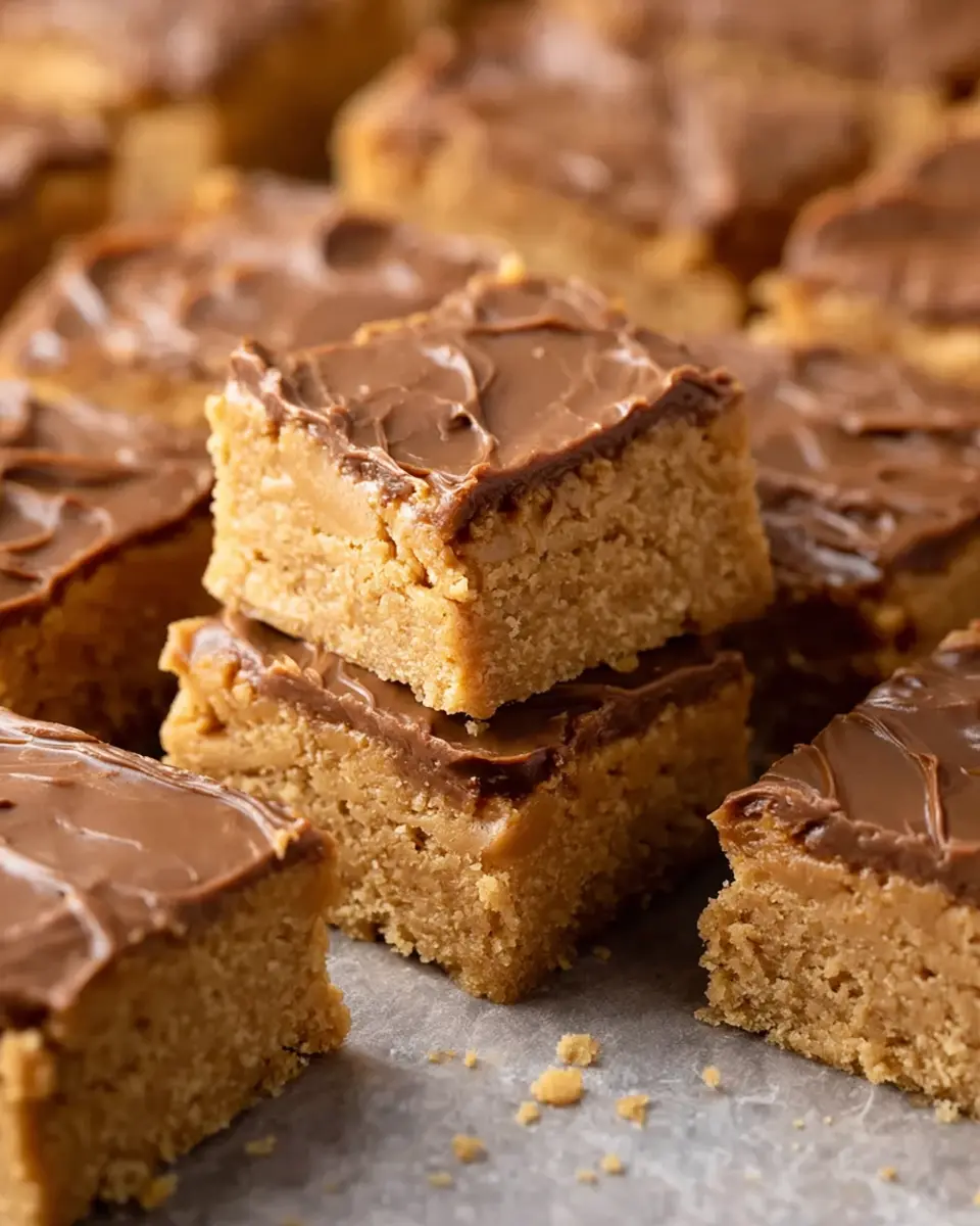Peanut Butter Lunch Lady Cookie Bars: The Best Homemade Treats