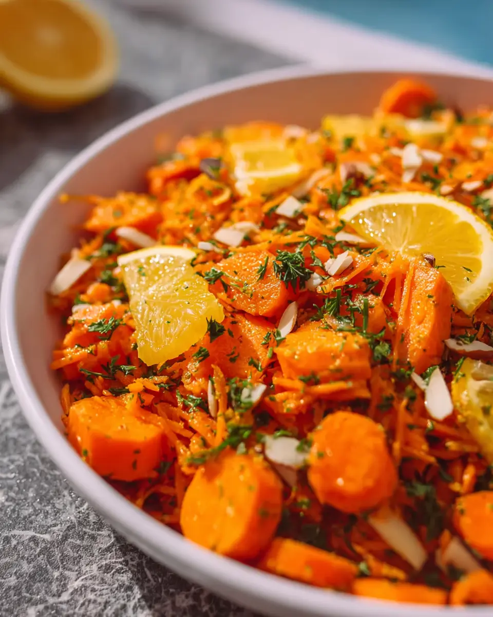 Carrot and Orange Salad: Refreshing Delight for Any Meal