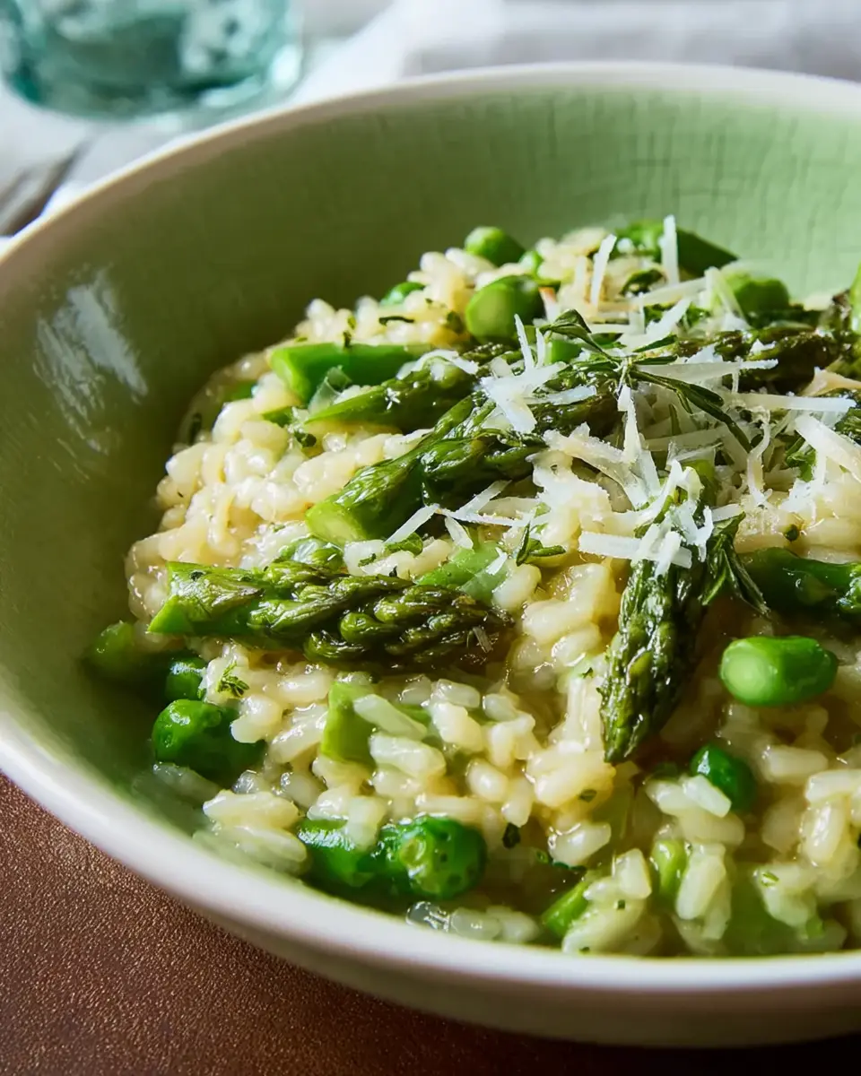 Asparagus Risotto: Easy Comfort Food that Elevates Your Dinner