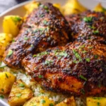 Jerk Chicken with Pineapple