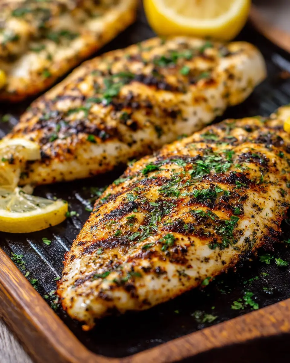 Lemon Herb Grilled Fish: A Juicy Delight for Seafood Lovers