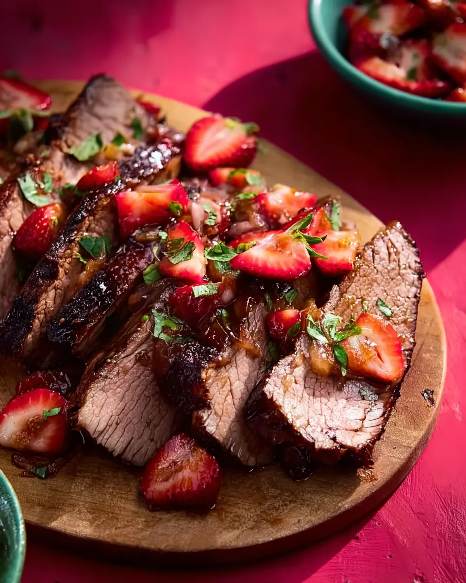 Strawberry Barbecue Beef: Juicy Recipe for Flavorful Grilling