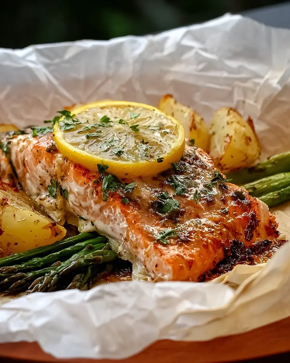 Chef Johns Salmon in Parchment: Easy and Flavorful Delight