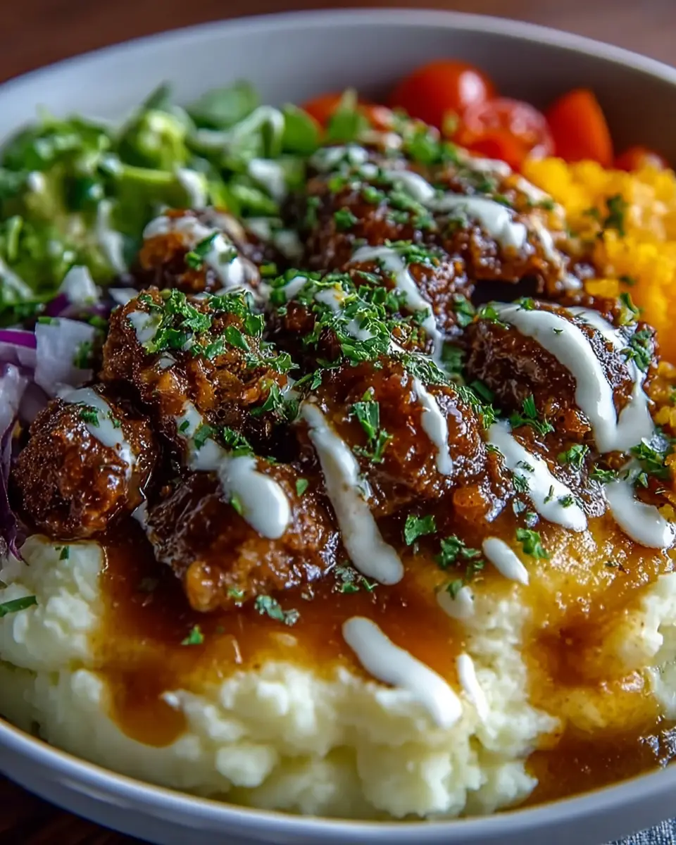 The Ultimate Comfort Bowl: Indulgent Turkey Bacon &amp; Chicken Ham Delight