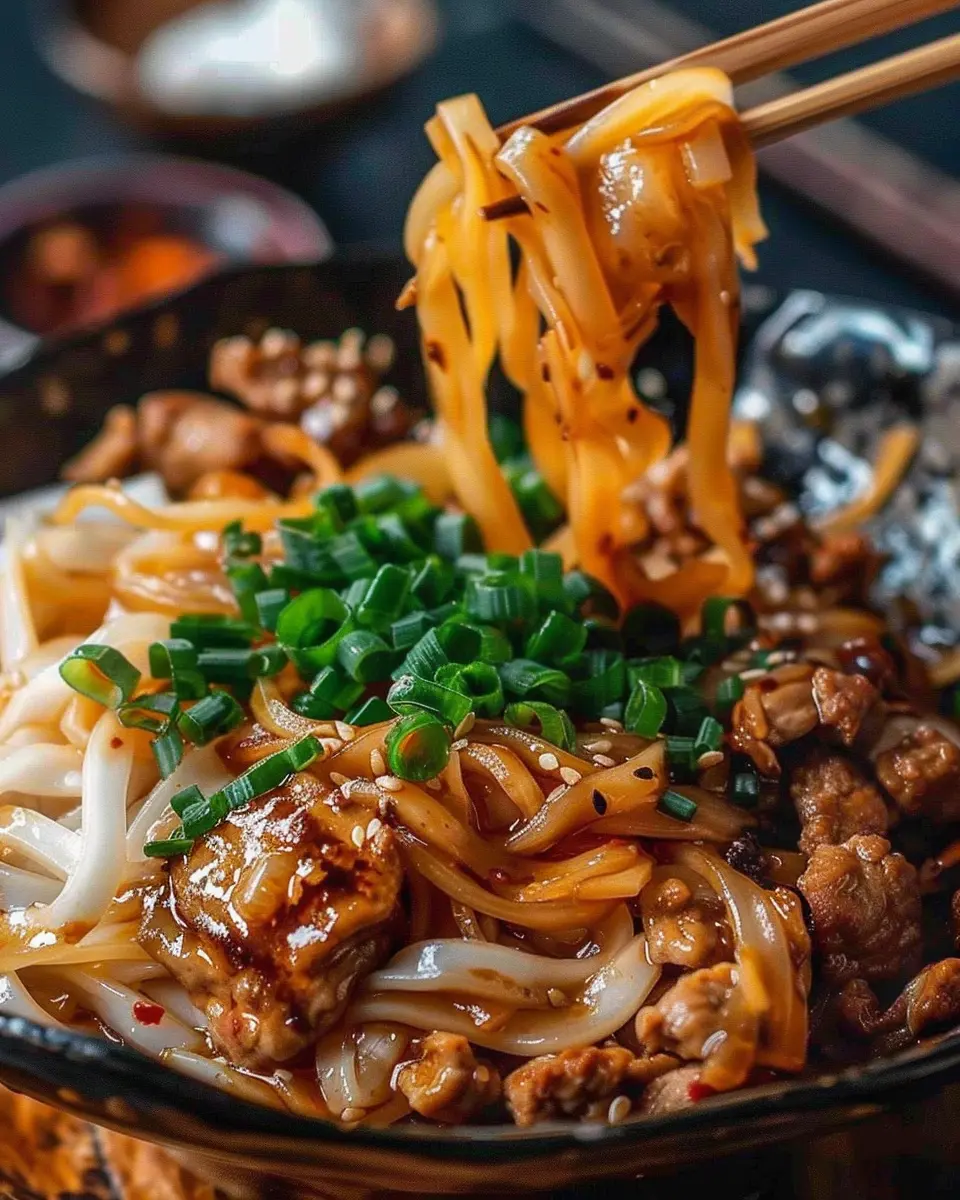 Potsticker Noodle Bowl: Easy Comfort Food with Turkey Bacon