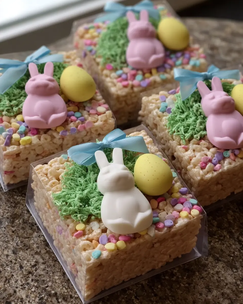 Easter Rice Krispie Treat Gift Box: Easy &amp; Fun Homemade Delights