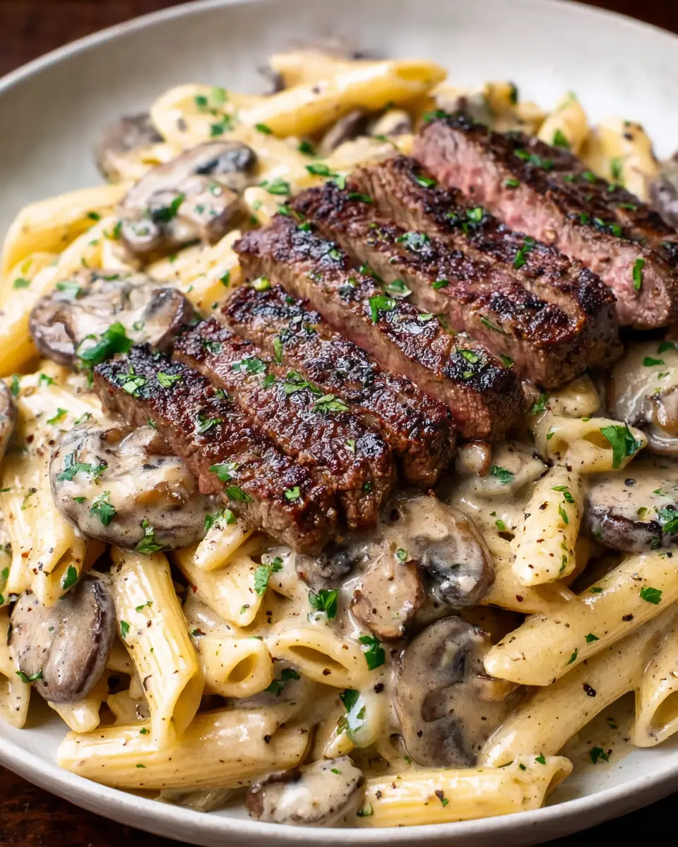 Creamy Mushroom Steak Pasta: Indulgent Comfort for Dinner Nights