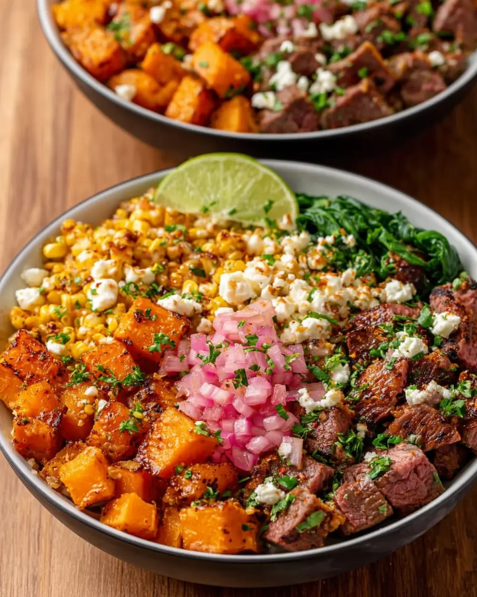Street Corn Beef Bowls: Delicious Sweet Potato Comfort Food
