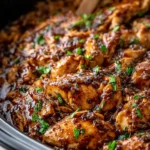 Crockpot Garlic Brown Sugar Chicken