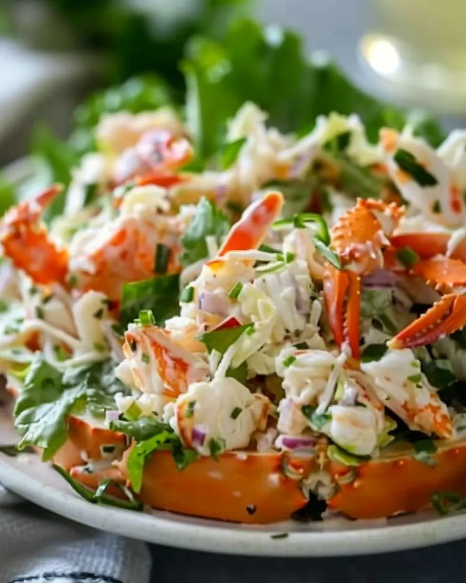 Delicious Crab Salad Recipe: A Refreshing Delight for Every Gathering