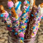 Ghirardelli Pastel Pretzel Rods