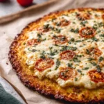Crispy 2 Ingredient Cottage Cheese Pizza Crust