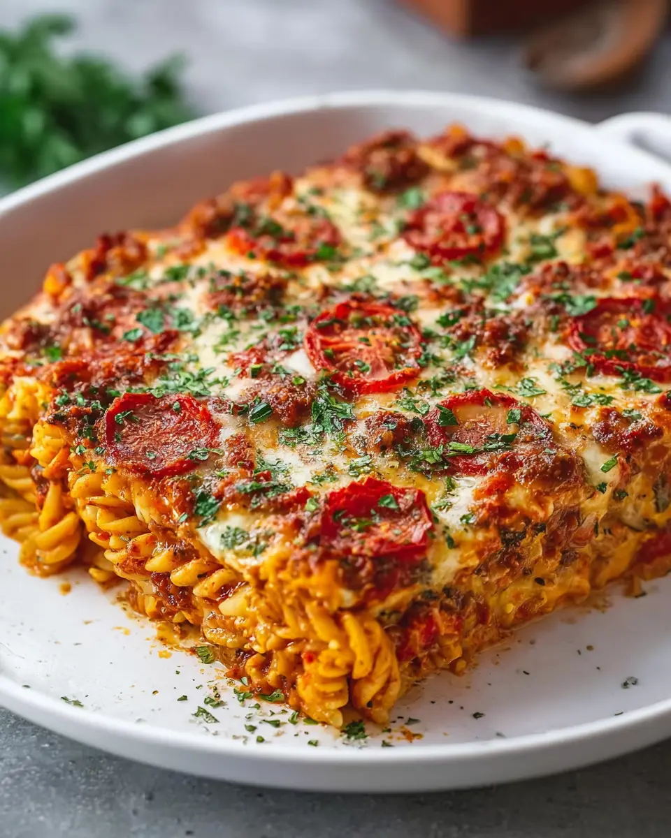 Italian Pizza Pasta Casserole: Easy Comfort Food Upgrade