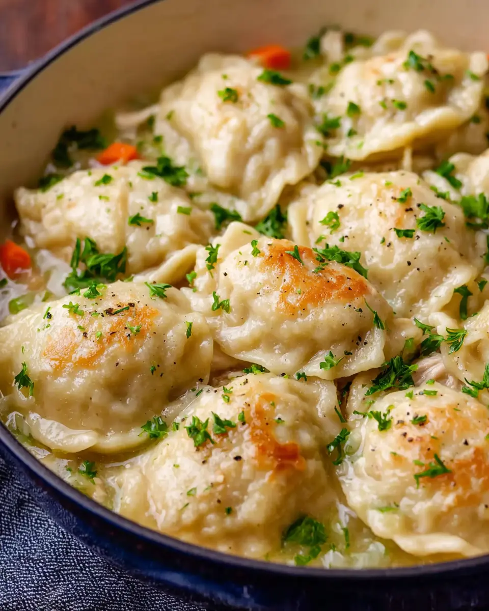 Chicken Dumplings Classic Revival: A Juicy Homemade Delight